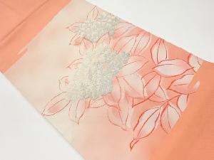 紫陽花模様織出し名古屋帯